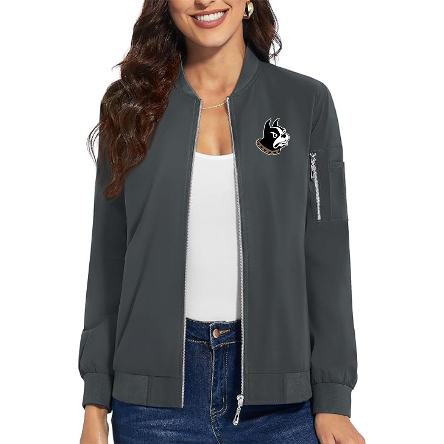 Women's Wofford Terriers Tribe  Premium Bomber Jacket Outerwear